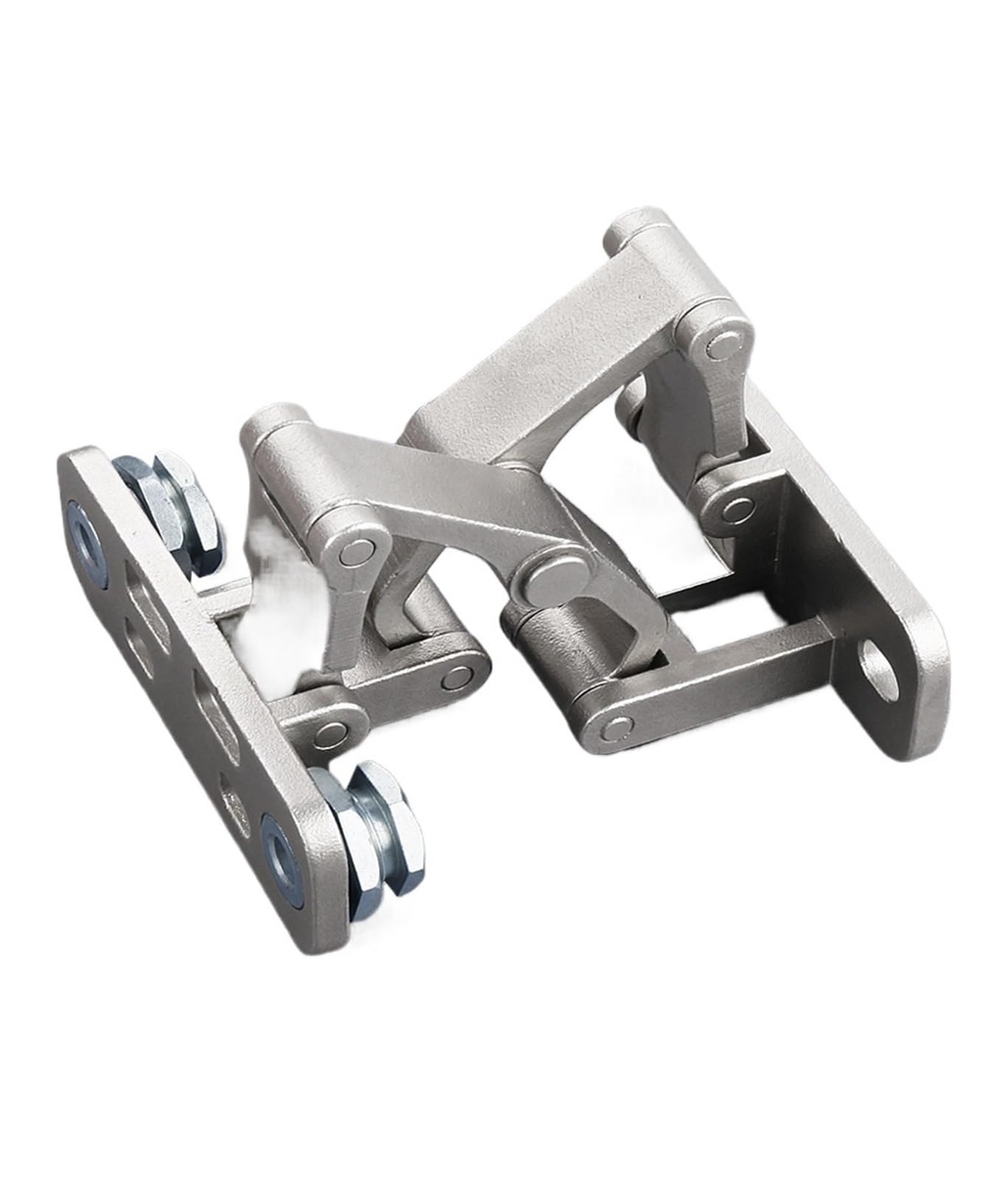 Ymuguegh One Color Stone Door 165 Degrees Invisible Door Hinge Door Outside Opening Stainless Steel Hinge(No1)