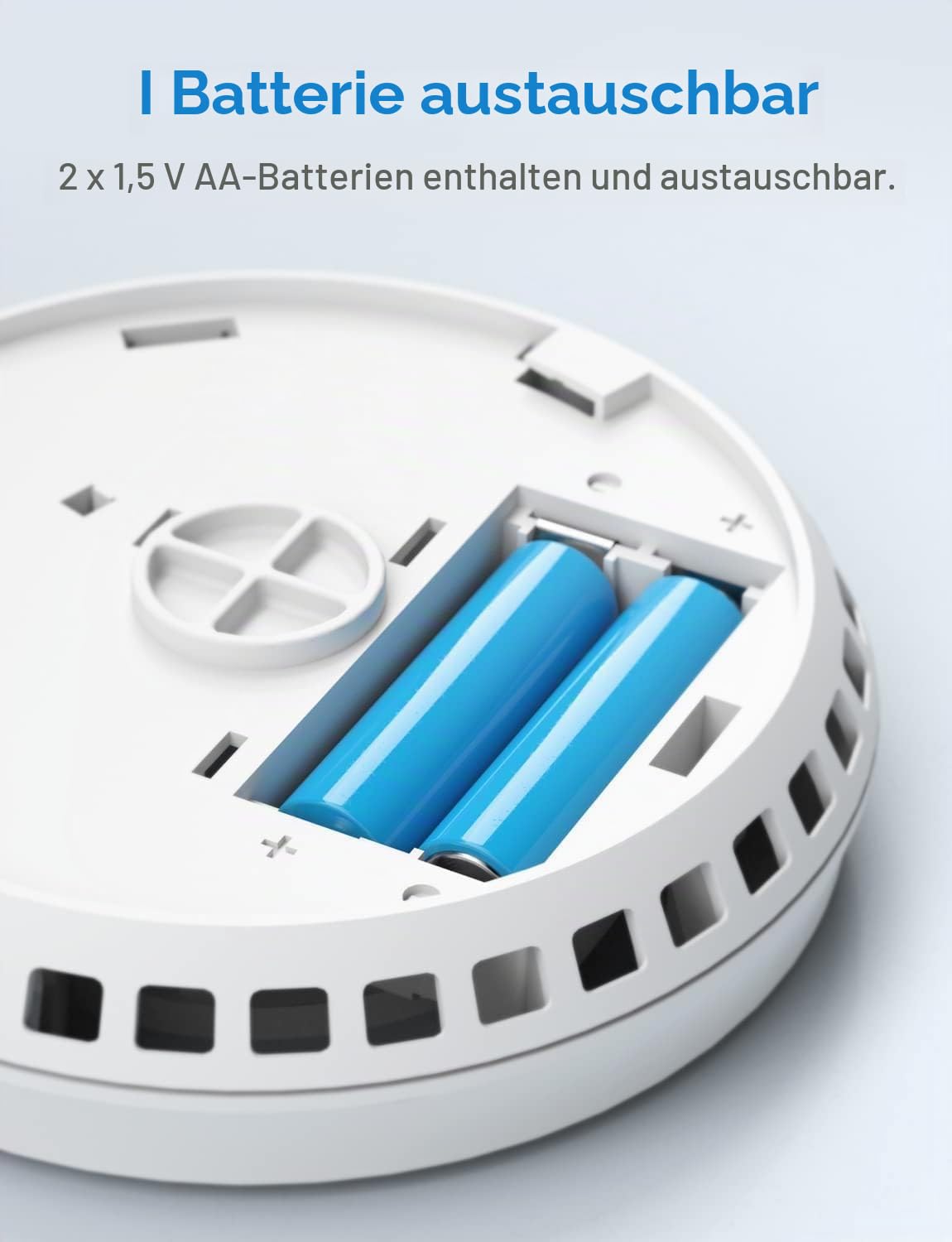 Meross WLAN Rauchmelder / Feuermelder mit Hub funktioniert mit Apple HomeKit Schlafzimmertauglich Brandmelder mit Stummschaltung und Selbsttest Funktion Geprüft nach DIN EN 14604,Start Kit mit Hub