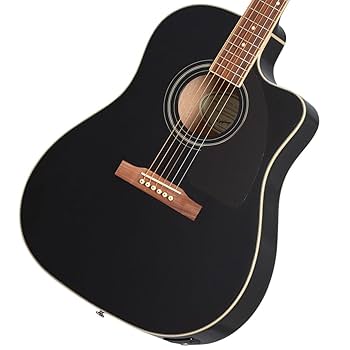 Epiphone ブラックアコースティックギター エピフォン Epiphone Starling Ebony アコースティックギター