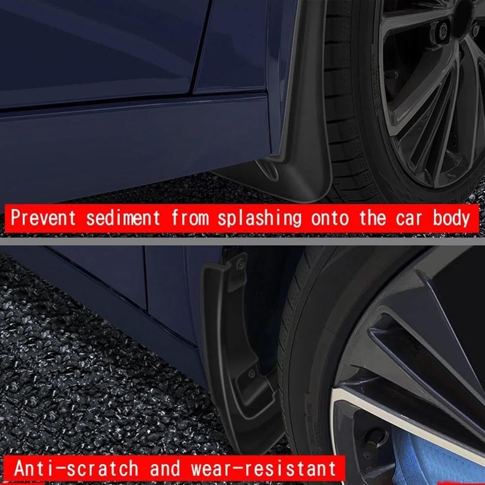 Auto Parts Car Mud Flaps For Toyota Prius 60 Series 2023+ Mudguards Fender Mud Guard Flap Splash Flaps Accessories