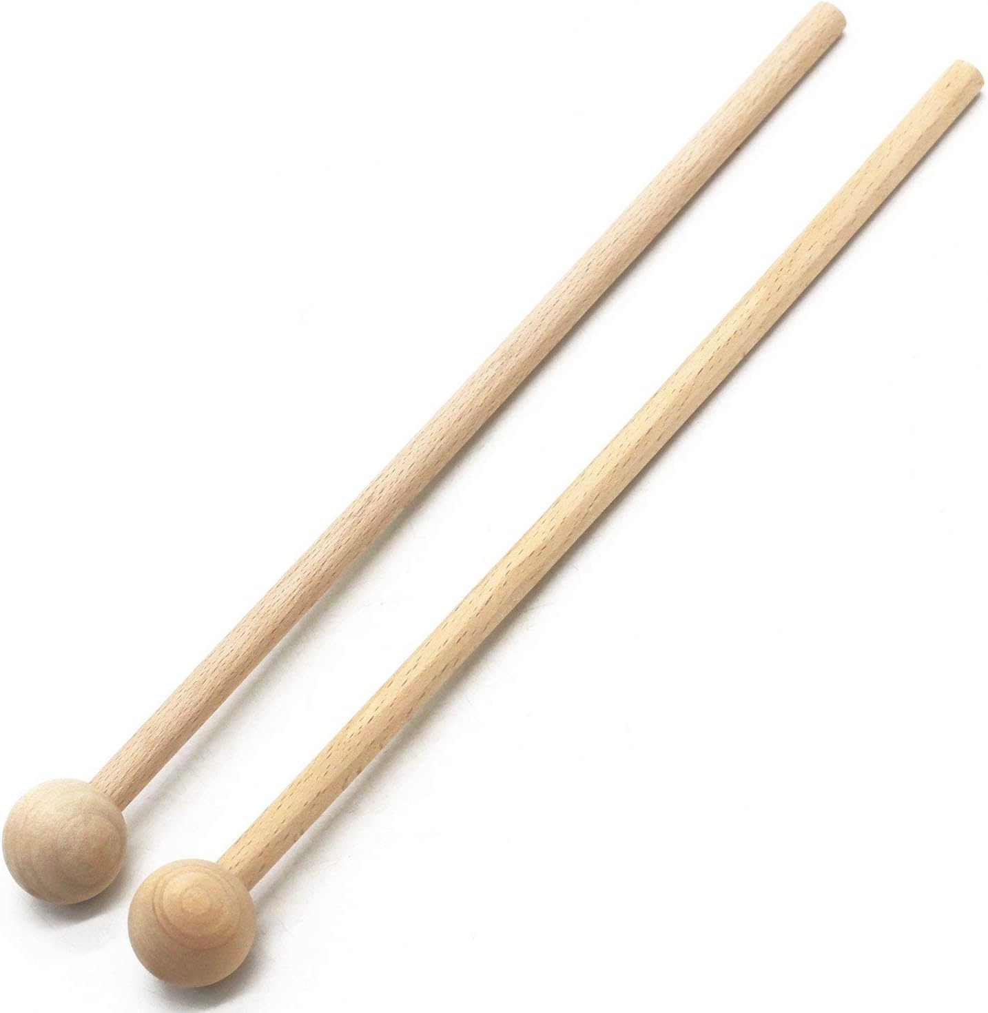 WEICHUAN Bell Mallets Glockenspiel Sticks 121/2" Long Wood Mallets