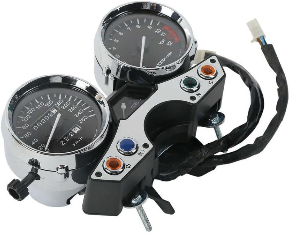 Motorcycle Speedometer Tachometer Gauges Instrument Cluster Compatible with XJR 1300 XJR1300 1998 1999 2000 2001 2002