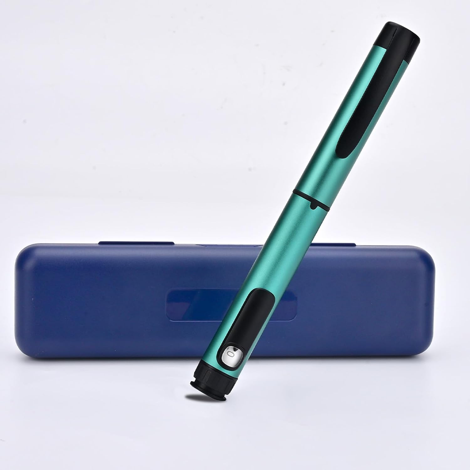 FJNATINH 80 Unit V1 Pen Injector, Portable Reusable with Case, Compatible with 3ML for Use (Dark Green)