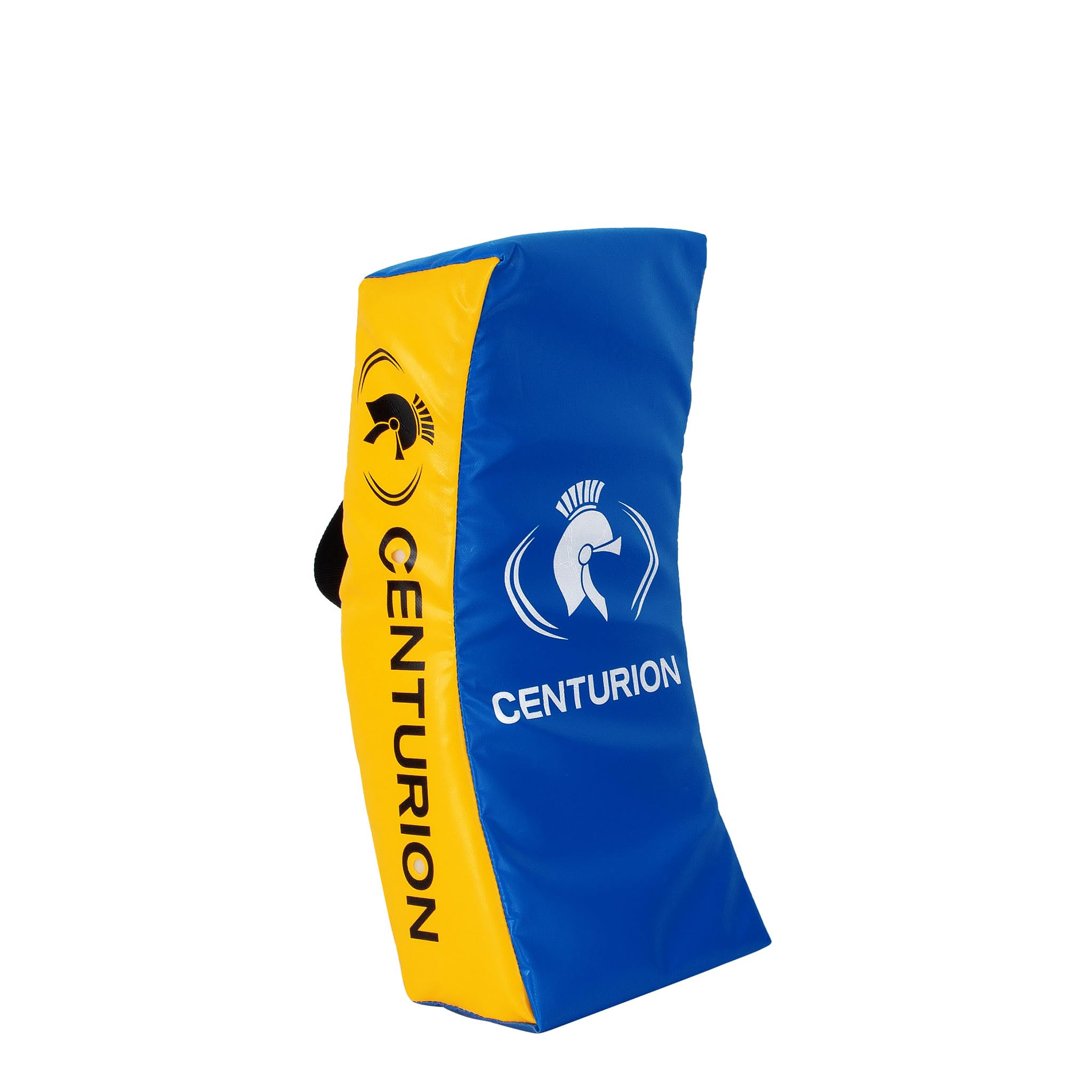 CENTURION Junior Curved Hit Tackle Shield (Blue/Yellow)