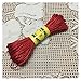 LCHB 47 Couleurs 20M Fort Tressé Macramé en Satin De Soie en Nylon Cordon Corde Bricolage Bracelet Bijoux Perles Fil Faire Les Résultats De Fil De 2 Mm (Color : Beige)