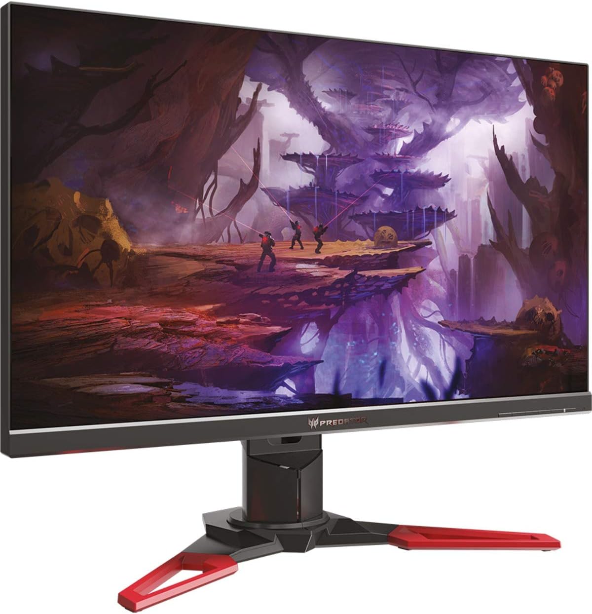 Acer Predator XB271HUAbmiprz 27-inch WQHD Gaming Monitor - (TN Panel, G-Sync, 165Hz (OC), 1ms, ZeroFrame, DP, HDMI, USB hub, Height adjustable stand, Black)