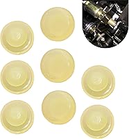 Vista 9 de Ajxn 4 PCS Topes de Interruptor de Freno, Almohadilla de Pedal de Freno Automático Tope de Interruptor de Luz de Freno Almohadilla de Interruptor