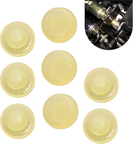 Vista 15 de Ajxn 8 PCS Tapón de interruptor de freno Coche Camión Auto Pedal Pad Luz embrague Tope 90541-06036 (negro)