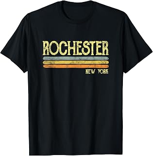 Vintage Rochester New York Ny T-shirt Love Gift Souvenir T-Shirt