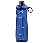 Pogo BPA-Free Tritan Plastic Water Bottle with Chug Lid, 32 Oz, Blue