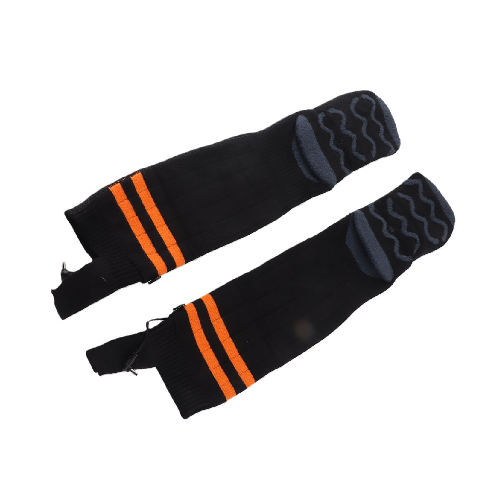 Chaussettes Chauffantes pour Hommes Femmes 4 Niveaux de Chaleur Chauffage électrique pour Hiver Voyage Camping Randonnée Polyester 2 Paquets