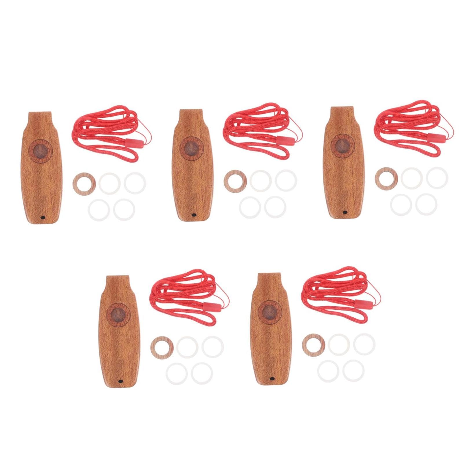 ibasenice 5piezas Kazoo Musical Portátil Para Guitarra y Ukulele Instrumento De Para Principiantes y Diseño y Color Aleatorio