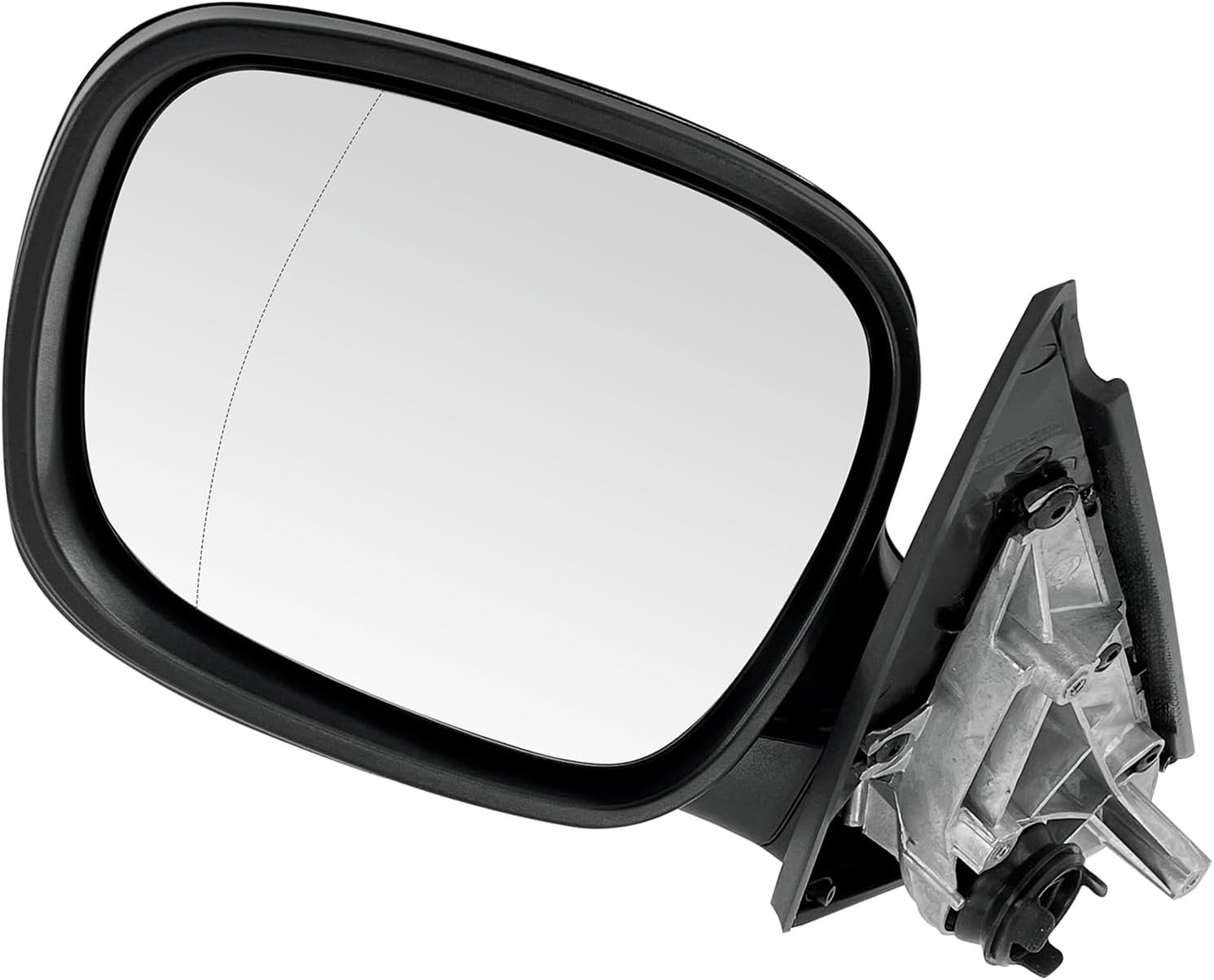 Driver Side View Mirror Assembly Compatible with BMW X3 2011-2014, Black Left Rear View Mirror Without Camera Turn Signal Lamp Blind Spot, w/Electric Foldable Heated Power Glass