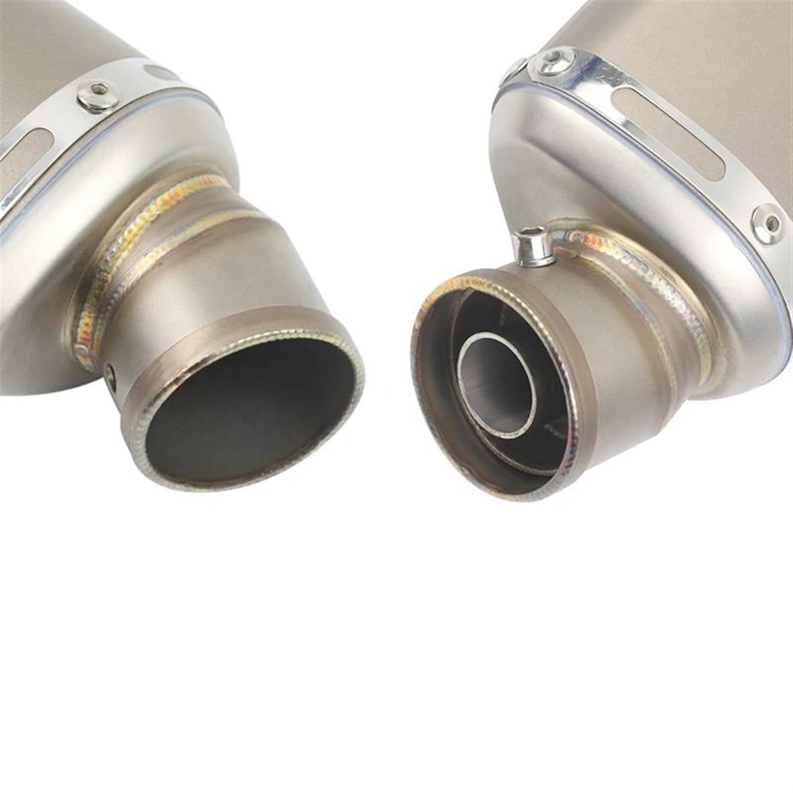Silenciador De Tubo Escape Para Motocicleta, Conexión Medio Antideslizante Para YAMAHA Para Tenere 700 XTZ700 XTZ-700 2019-2023 Silenciador trasero(Type D)