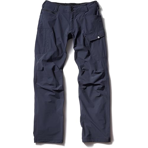 TRUEWERK Men’s Work Pants - T1 WerkPants Relaxed Fit, Lightweight, Moisture Wicking, Tactical Cargo Pants with 4-Way Stretch