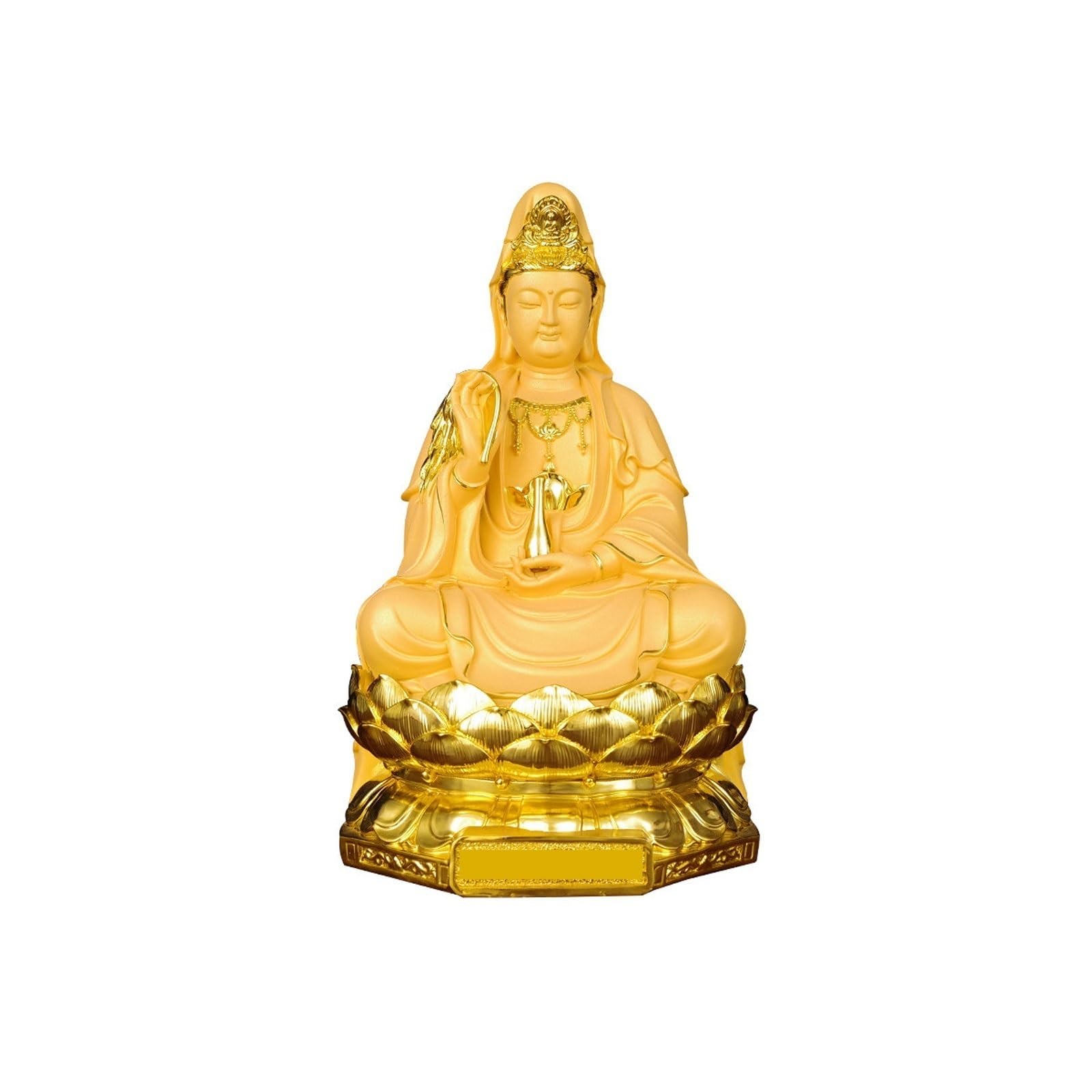 Statue de Bouddha déco de salle de bain zen et méditation maison