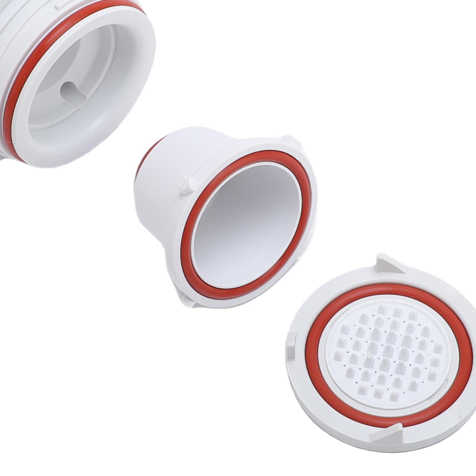 YUYTE Cafetera Portátil de Mano para Café Molido y Cápsulas Manual (WHITE)