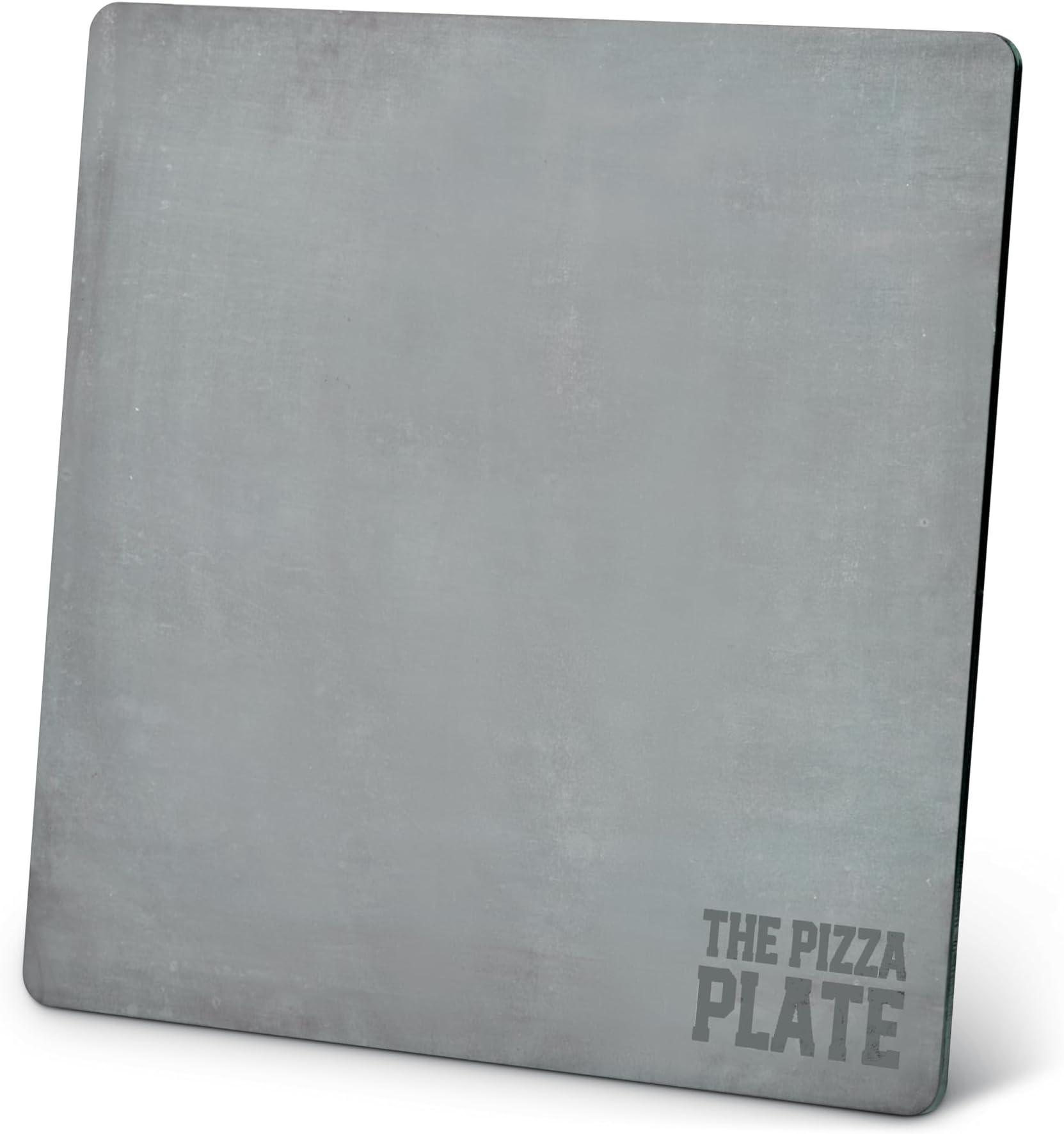 The Pizza Plate Baking Steel 30cm Square, Steel Pizza Stone, 6mm Thick for Bread and Pizza Making Unbreakable, UK Made