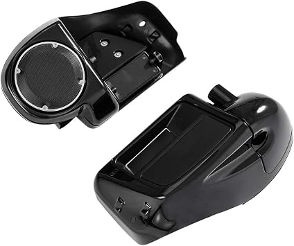 Lower Vented Leg Fairing w/6.5"Speaker pod box Fit for Harley Touring 14-24