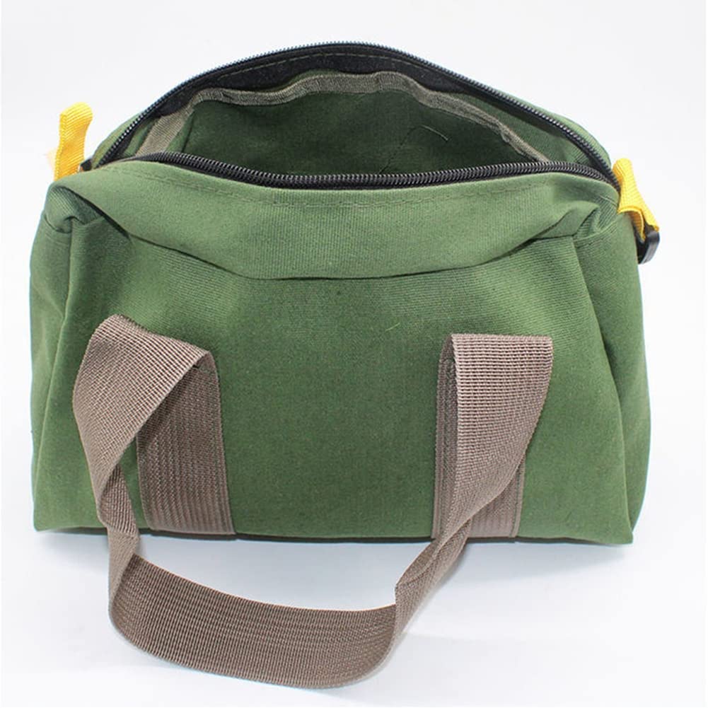 FLAA 3pcs 20.5"Bolsa De Herramientas De Boca Ancha Oxford Bolsa De Almacenamiento De Servicio Pesado con Correa De Hombro Piezas Grandes Capacidad Multi Función Zipper Bolsa