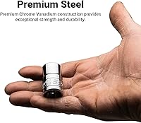 Vista 4 de Capri Tools Juego de llaves de vaso externas, serie avanzada, 13 piezas