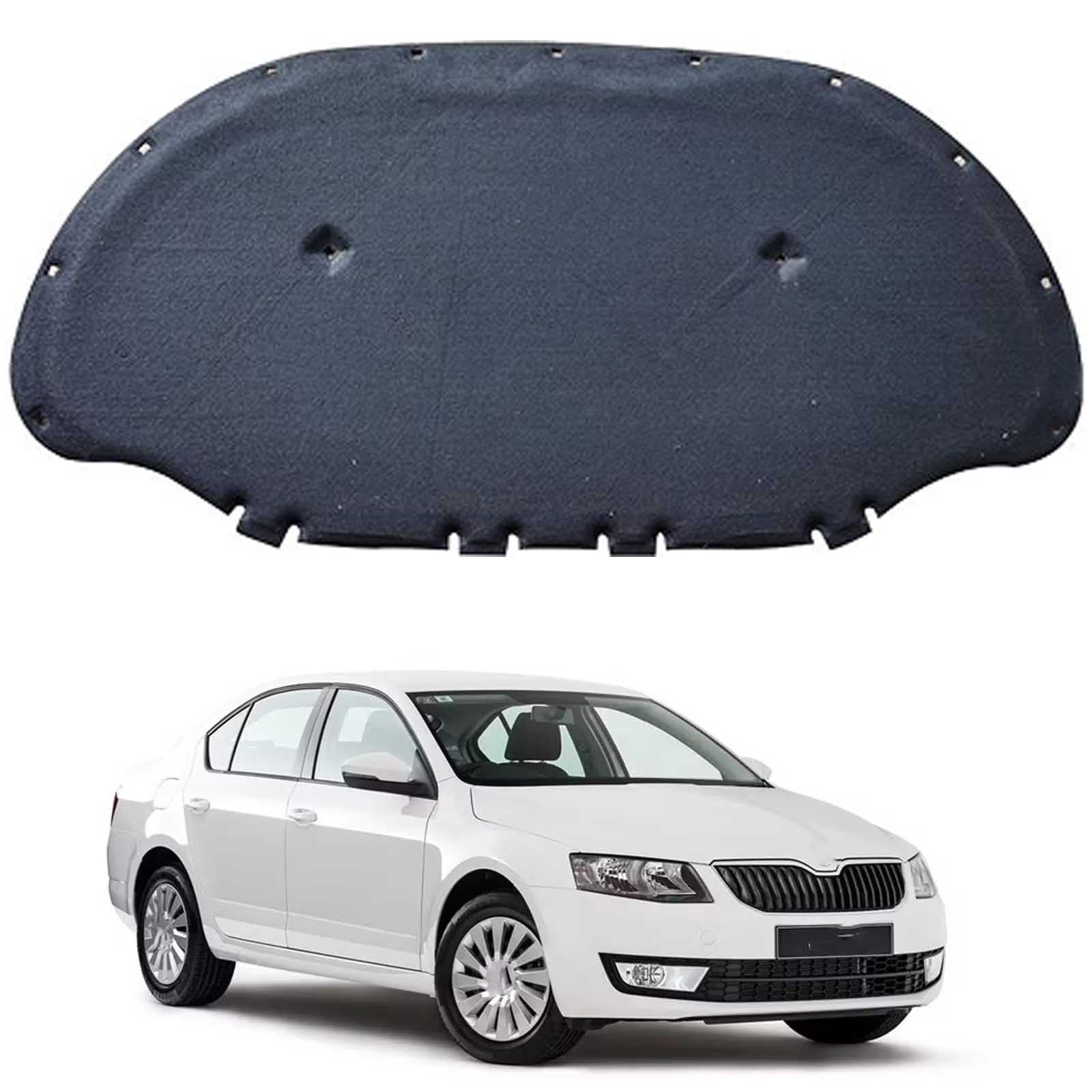 Réduire le bruit moteur avec l'isolation de capot Skoda Octavia