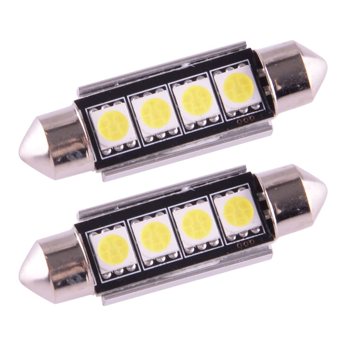 ciciTree 2Pcs LED White Interior Dome Lights Bulbs compatible for