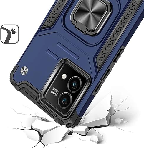 Miniatura 3 de ExtremeCases - Funda híbrida para Motorola Moto G Stylus 5G 2023 con función atril magnético, funda híbrida + banda extrema + lápiz capacitivo +
