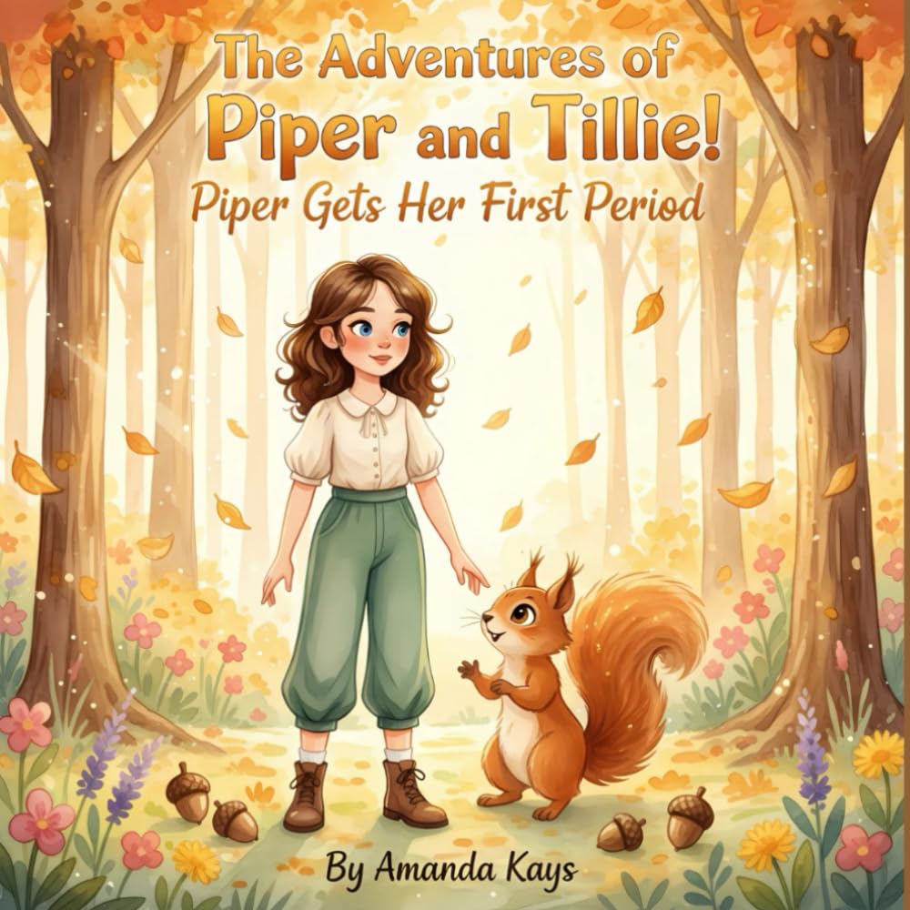 The Adventures of Piper and Tillie!: Piper Gets Her First Period