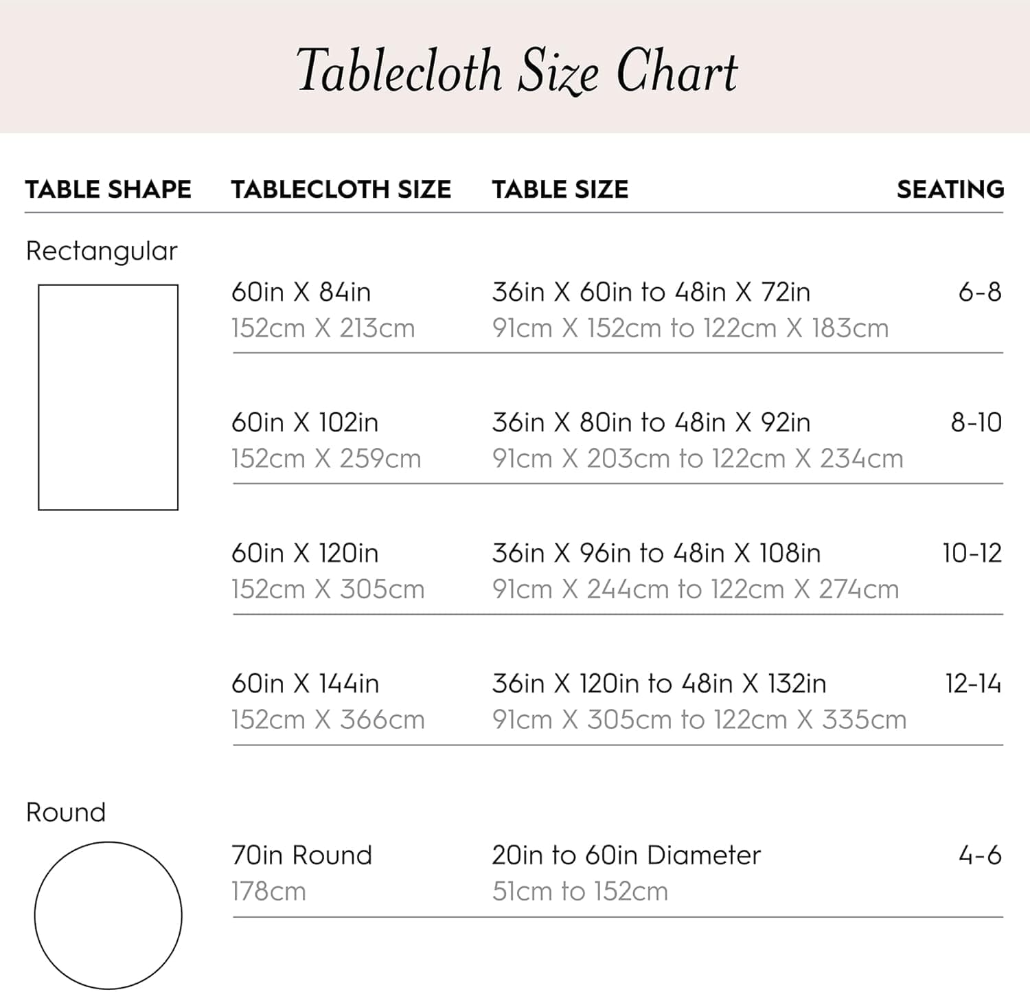 Laura Ashley Harper Luxuriously Smooth Fabric Tablecloth for Formal or Casual Dining, Holiday, Banquet, Wedding or Party, 60" x 144", Ash Gray