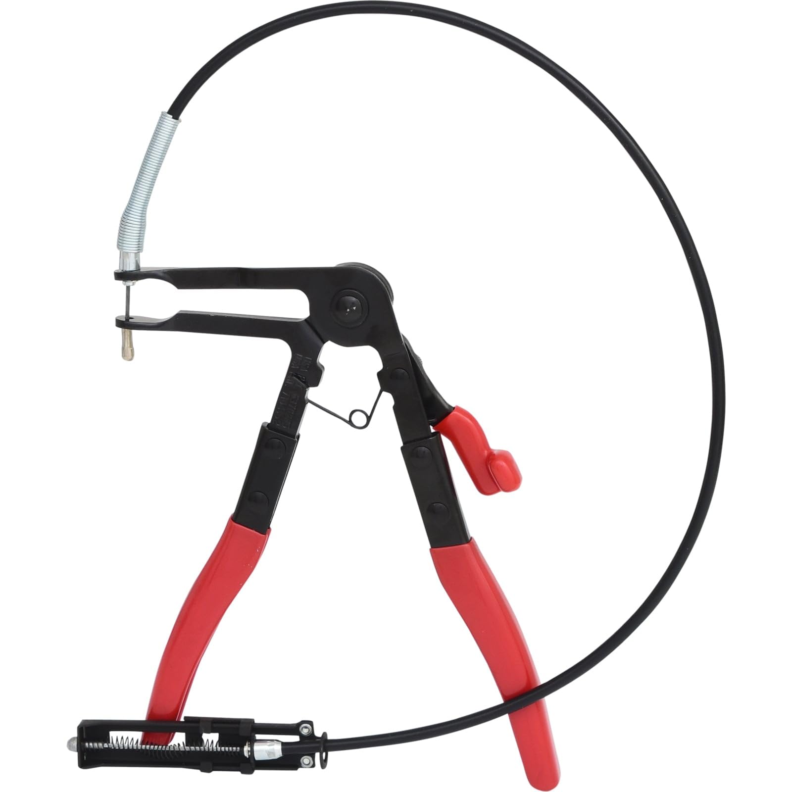 KS TOOLS 115.1041 - Pince pour Colliers Auto-Serrants avec Câble Bowden - Pince à Collier - Pince Collier de Serrage - Système de Vérrouillage - Ressort Intérieur - Fabriqué en Chrome-Molybdène