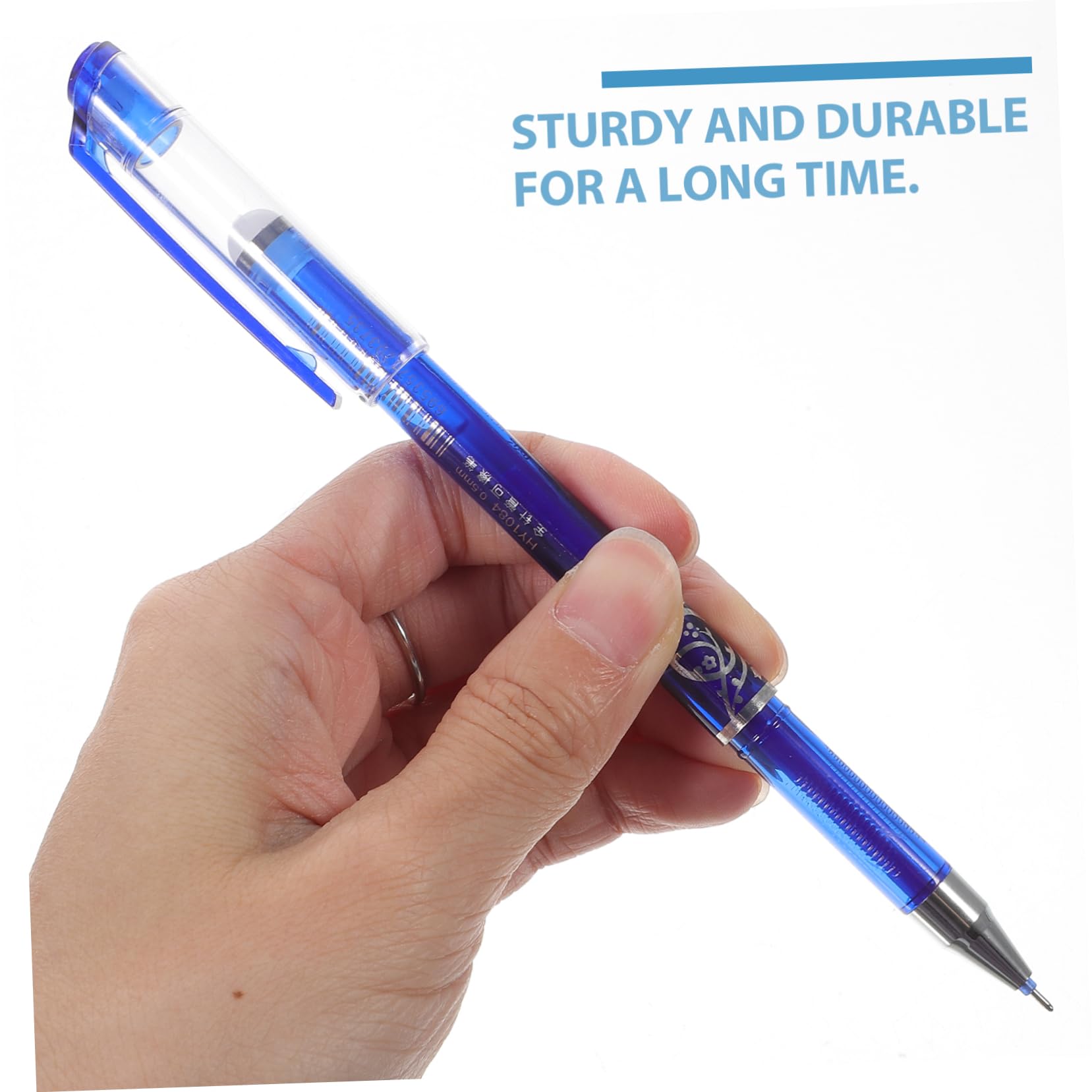 NUOBESTY 36piezas Bolígrafos Borrables Azul Set De Utensilios Para Escritura Material Escolar y