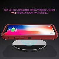 Vista 6 de I-HONVA Funda para iPhone 11 a prueba de golpes, a prueba de polvo y caídas, 3 capas de protección de cuerpo completo [sin protector de pantalla]