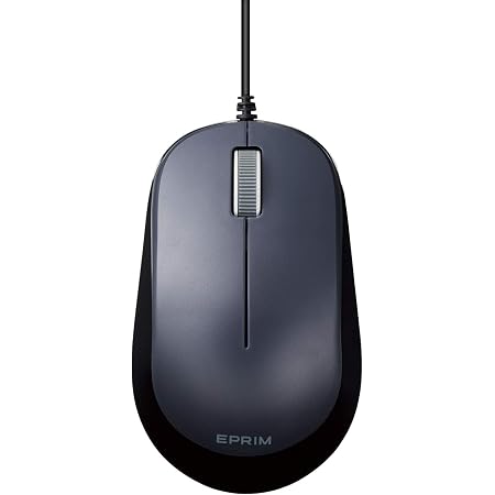 Amazon Co Jp エレコム マウス 有線 Mサイズ 3ボタン Blueled Eprim ブラック M Y8ubxbk パソコン 周辺機器