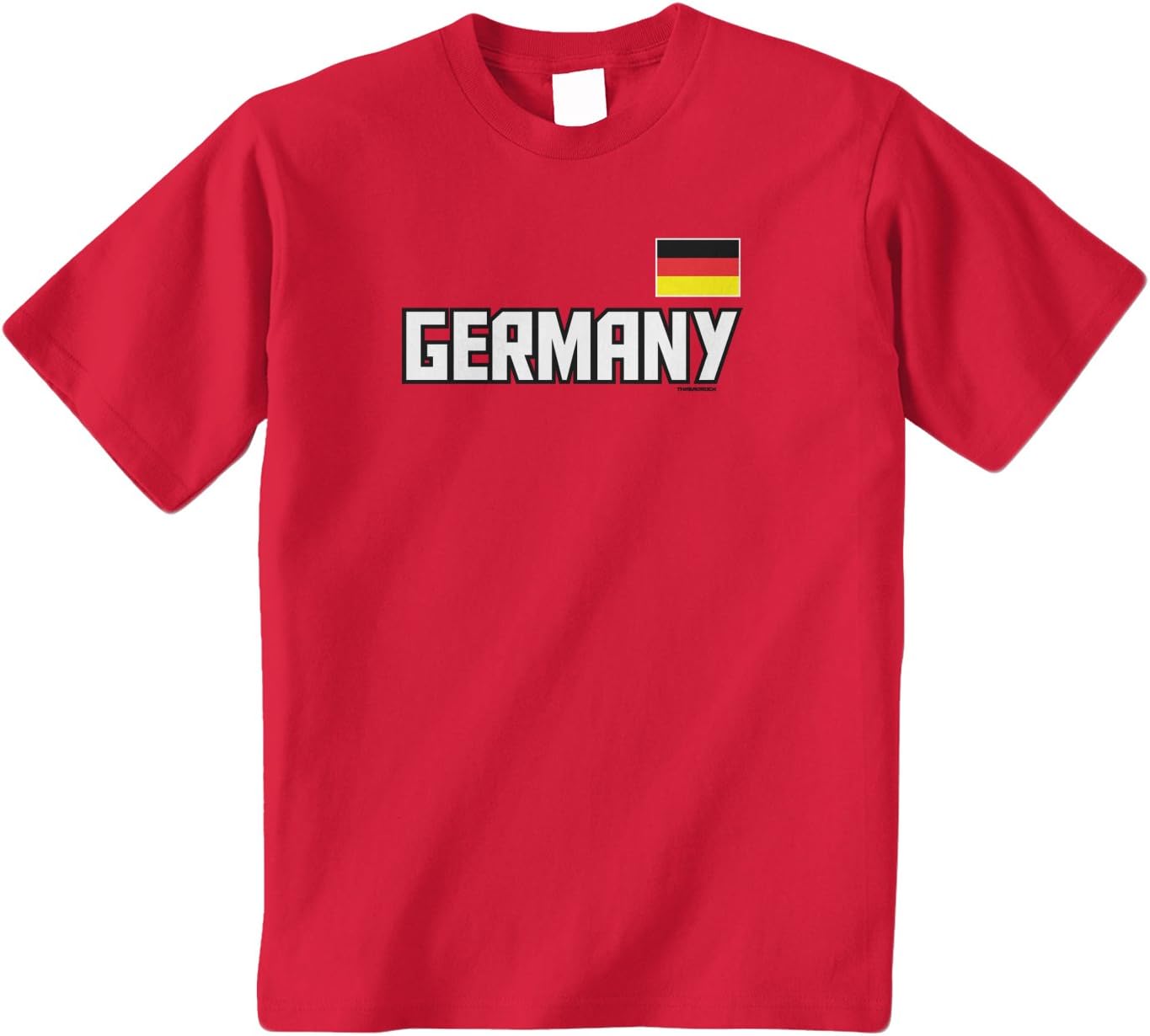 Threadrock Big Boys' Germany National Pride Youth T-Shirt