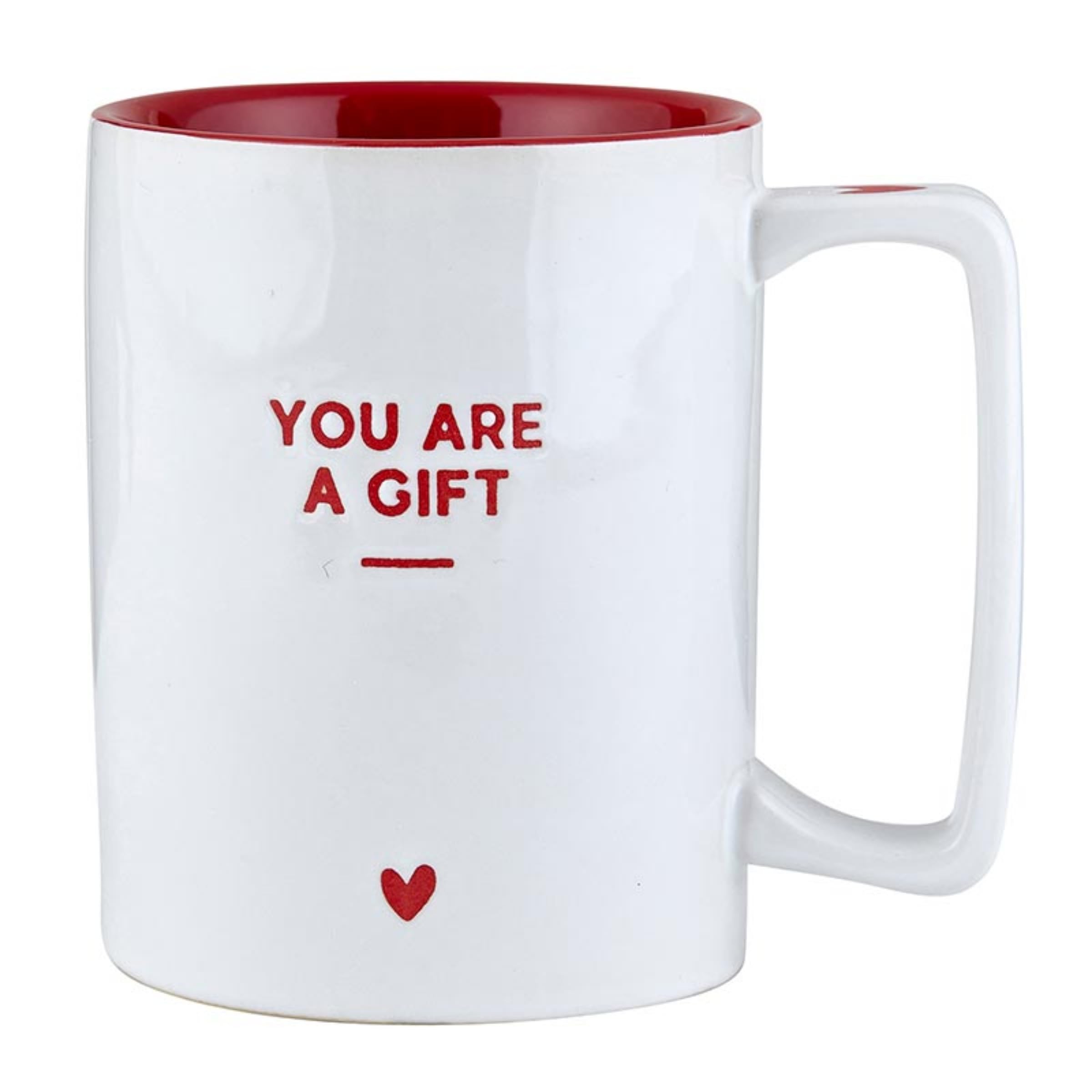 Santa Barbara Design Studio Coffee Cup Organic Ceramic Christmas Mug 16-Ounces You Are A Gift