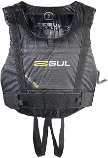 Gul Junior Garda 50N Kayak Dinghy Sailing PFD Buoyancy Aid for Watersports - Black - Lightweight - Unisex
