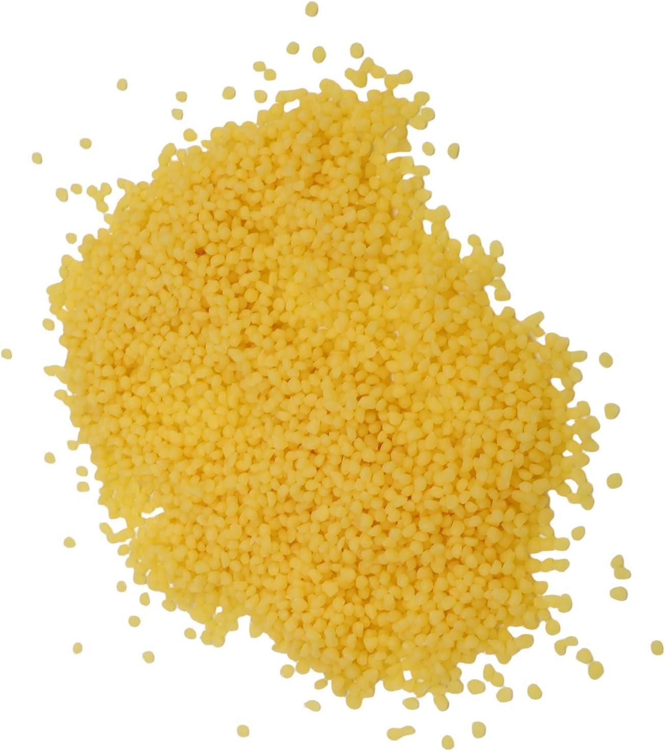 Aumotop Beeswax Pellets% DIY Candle Making Supplies for Crafts Lip Balm 1000g for Home Crafting (Yellow)