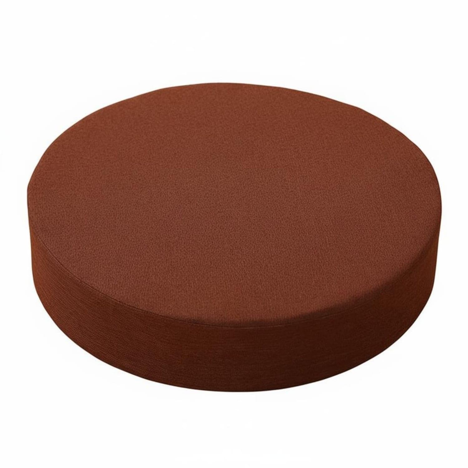 Removable Washable Cover Japanese Tatami Cushion Breathable Linen Textile Round Meditation Cushion Retains Shape Thick Floor Pouf All-Season Comfort for Meditators, Stretching Practitioners-image-22
