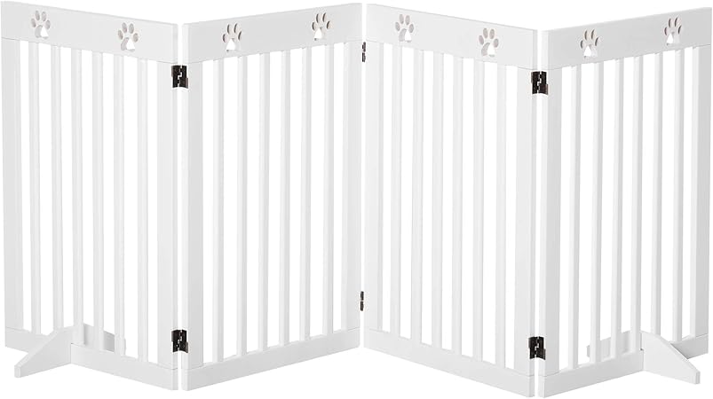 freestanding foldable pet gate