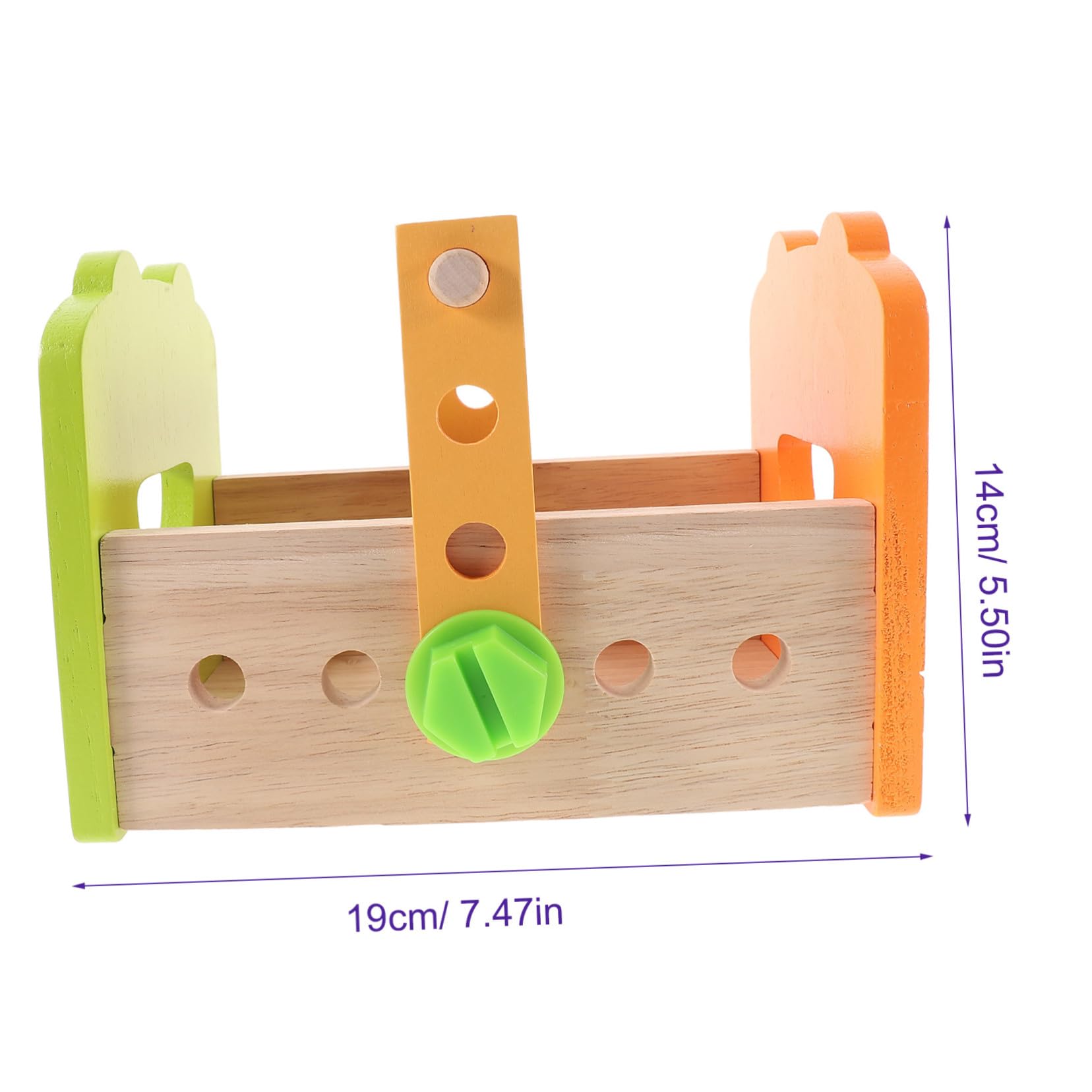 GALPADA Outils pour Tout-Petits Jeu Outils Éducatif Kit pour Jeux Imitation Coffret pour Garçon Fille Jouet Apprentissage
