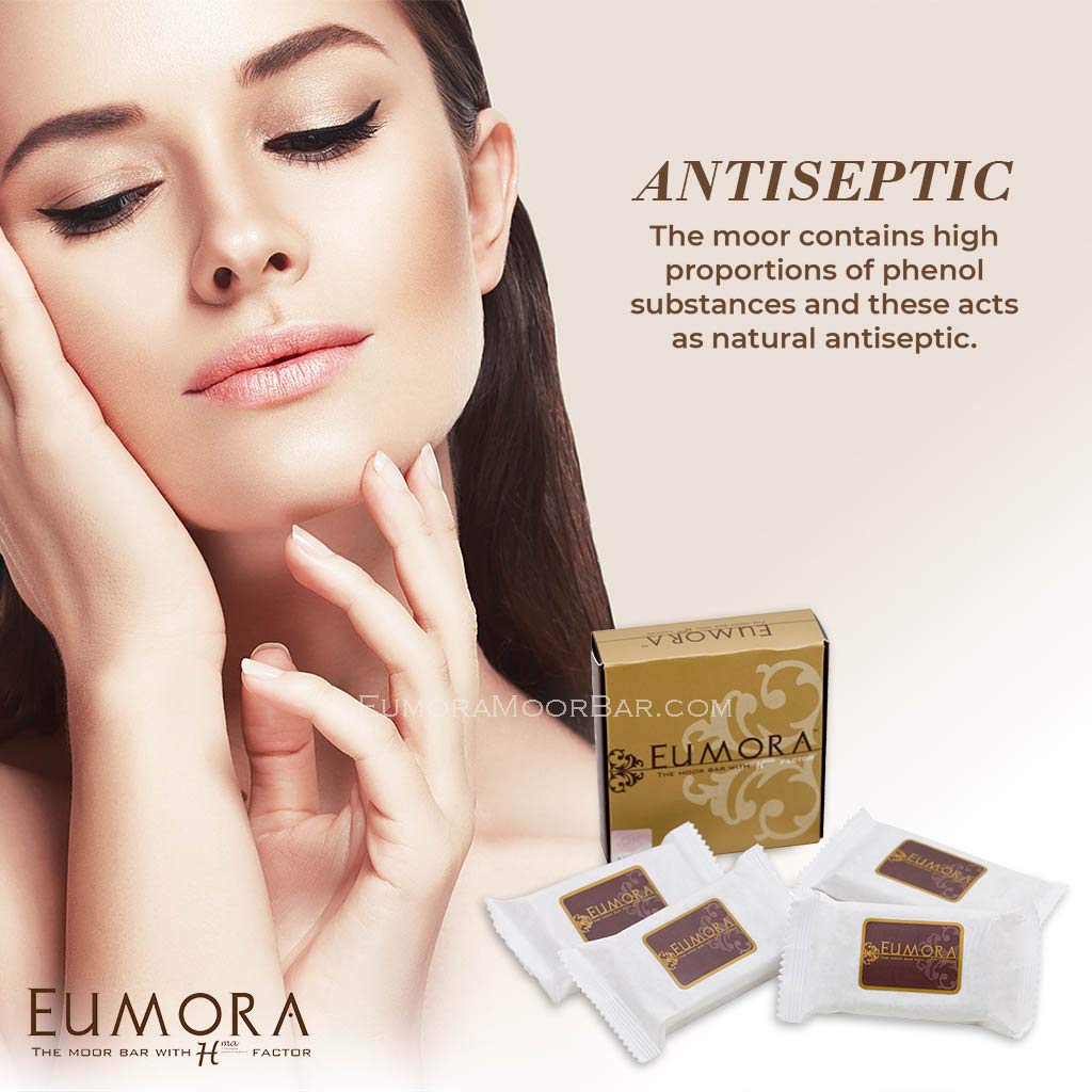 Eumora Moor Bar (1 Bar), Facial Cleansing Soap for All Skin Types, Anti-Aging, Acne, Men & Women : Beauty & Personal Care