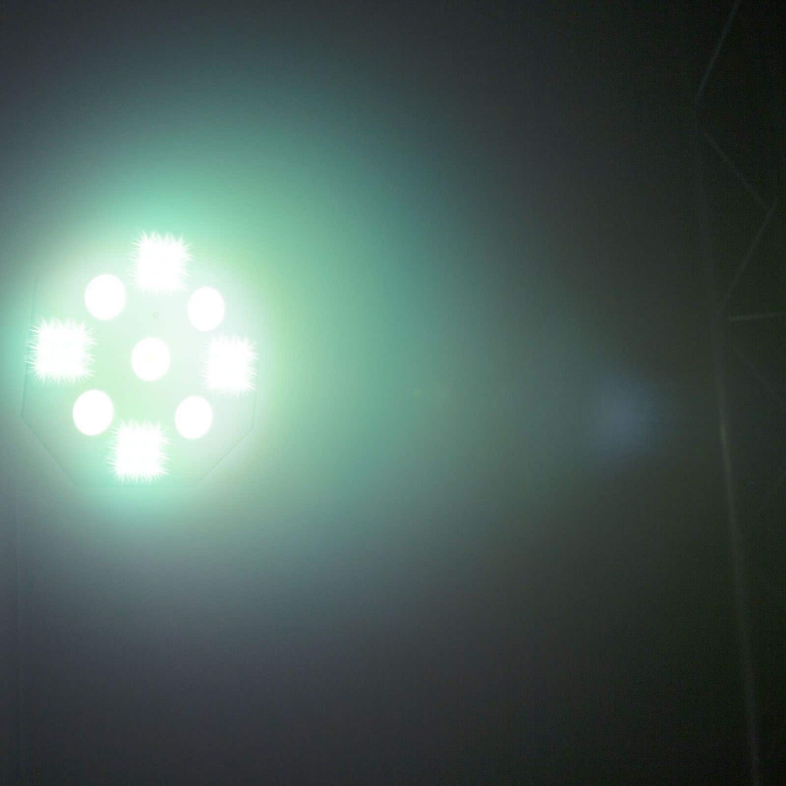 BeamZ MULTIACE2 Jeu de Lumière 2 en 1 RGB - Projecteur UV et Stroboscope, Mode Automatique & Détection du Son, Télécommande, DMX, Idéal pour vos Soirées d'Anniversaires, DJ Mobiles, Bars