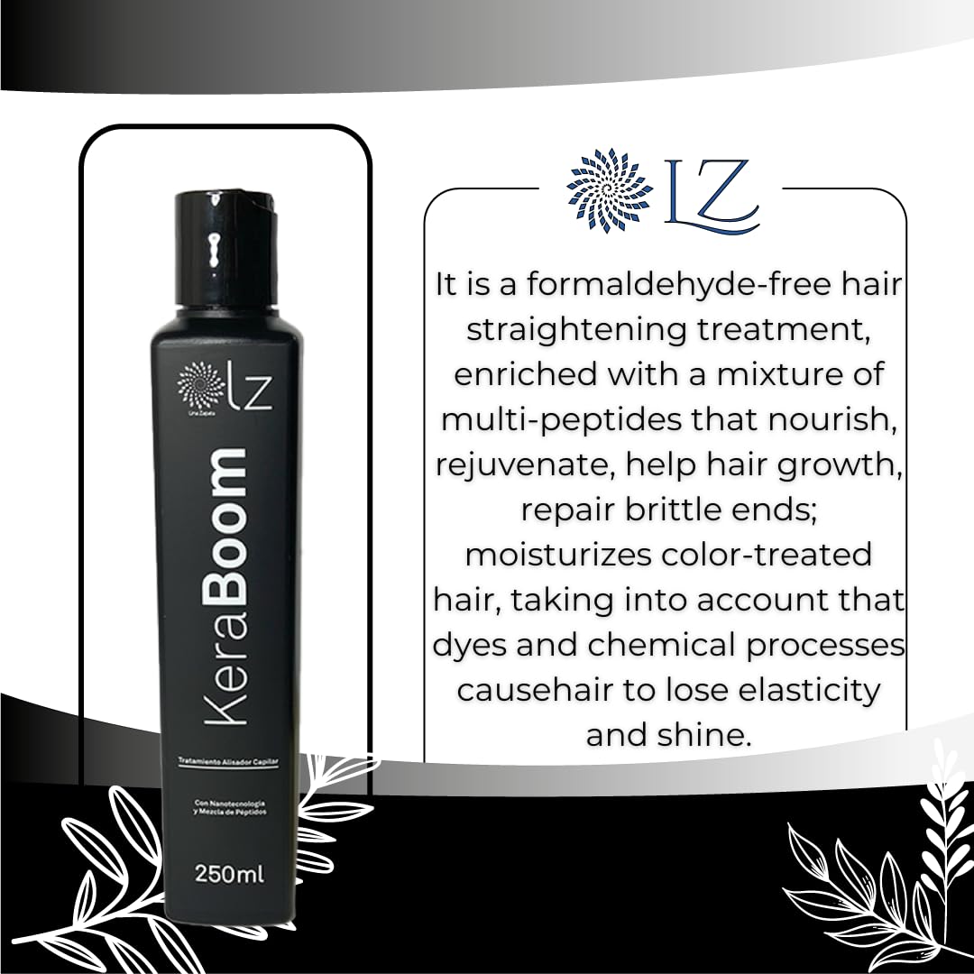 Amazon.com: LZ Keraboom Hair Straightening Treatment – Rejuvenate