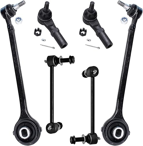 Miniatura 77 de Detroit Axle - Kit de brazos de control delanteros de 6 piezas para Hyundai Accent Kia Rio Rio5 06-10 2006 2007 2008 2009 2010 2011, 2 brazos de