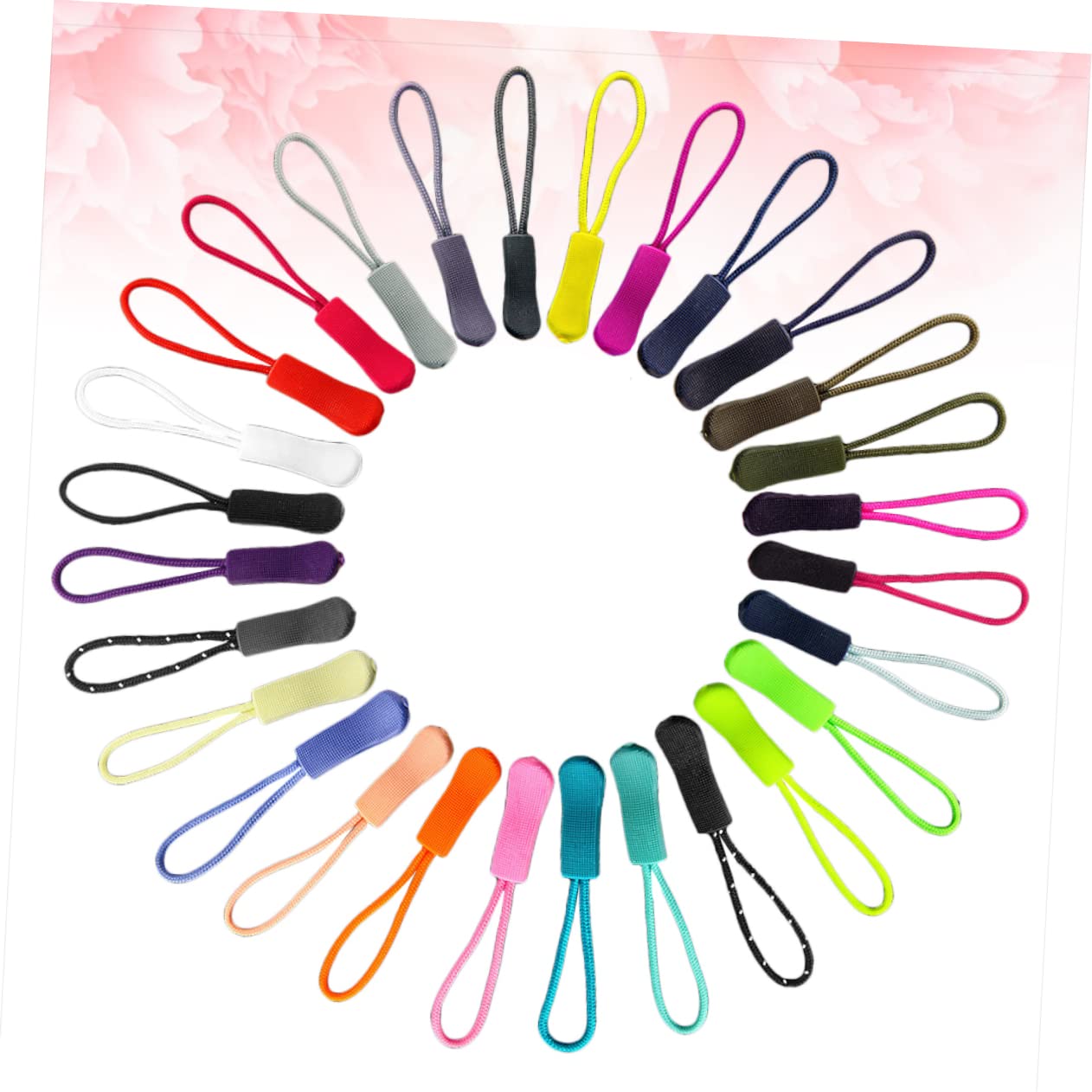 Operitacx 360piezas Tiradores De Cremallera De Accesorios Prácticos Para Ropa Mochilas y Maletas Versátiles y Duraderos Mixtos