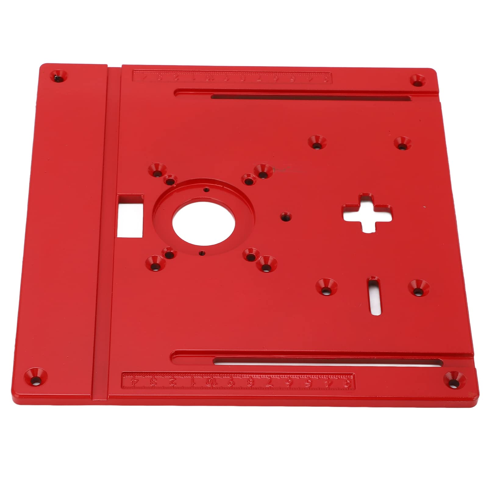 Piastra di Inserimento Della Tavola Del Router, Piastra Ribaltabile Della Tavola Del Router di Lavorazione Del Legno Della Scala Accurata, Multiuso