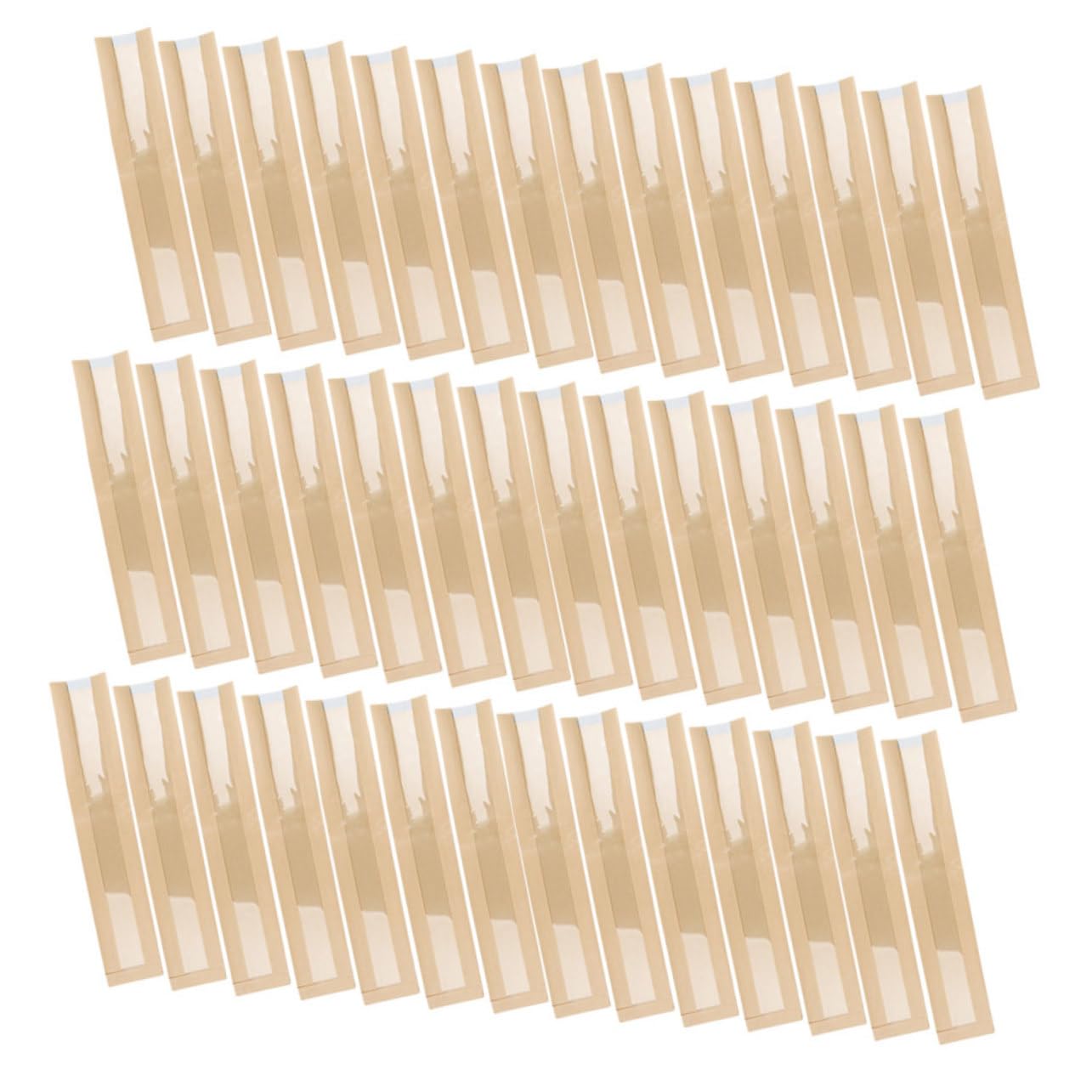 Bolsas de Papel Kraft para Pedidos para Llevar y Desayunos Mikinona