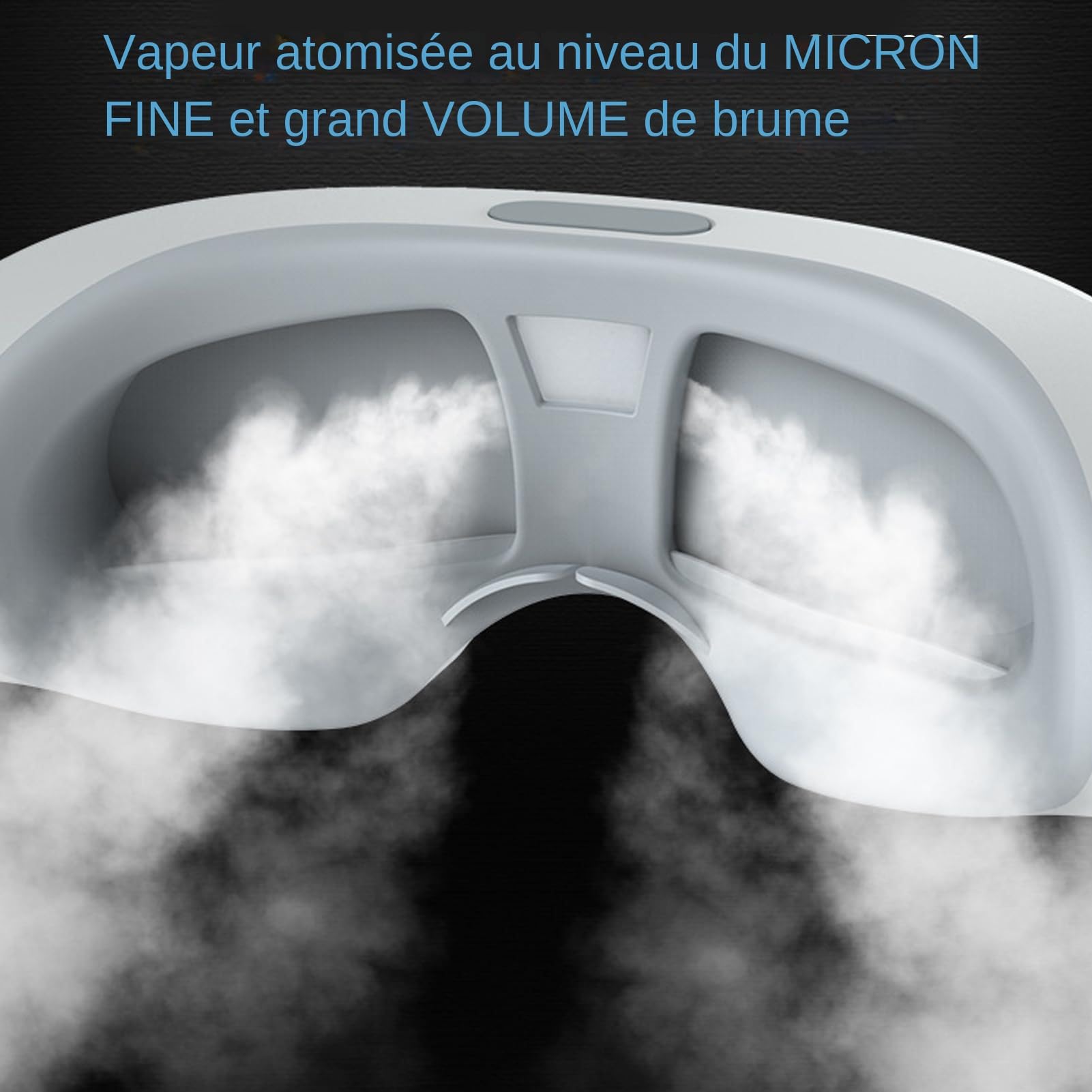 Masque Oculaire Massant Masque Oculaire Thermo-Régulé avec Chaleur | Compresse Chaude Froide Réglable Apaisant Confortable pour Nuit Insomnie Cadeau