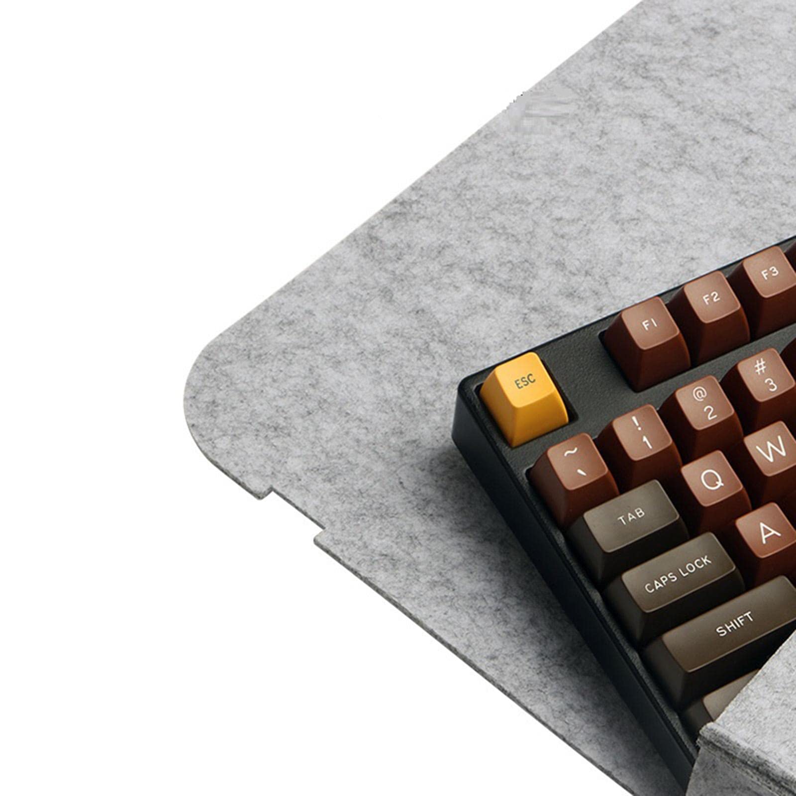 CALANDIS Portable Keyboard Protective Bag for Mechanical Keyboard 14.17X6.69X1.97Inch-image-8